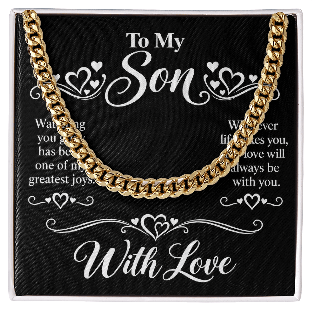 Cuban Link Chain for Son