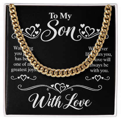 Cuban Link Chain for Son