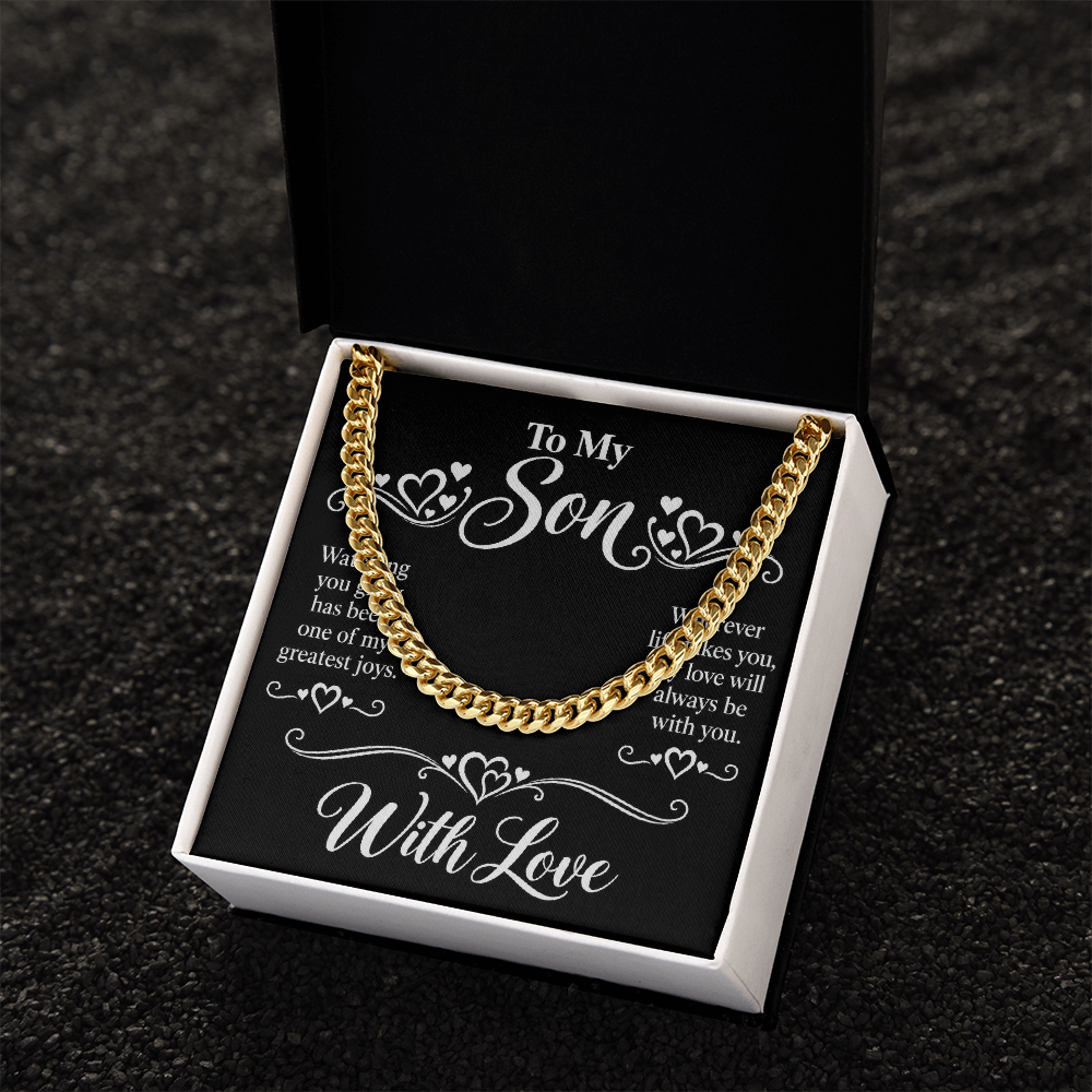 Cuban Link Chain for Son