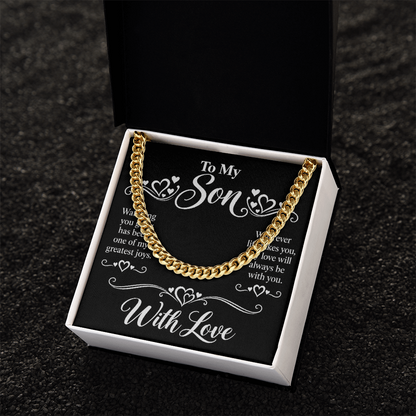 Cuban Link Chain for Son
