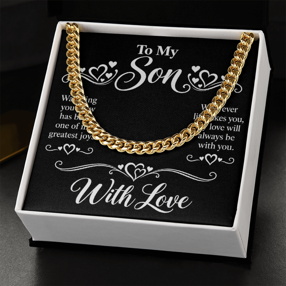 Cuban Link Chain for Son