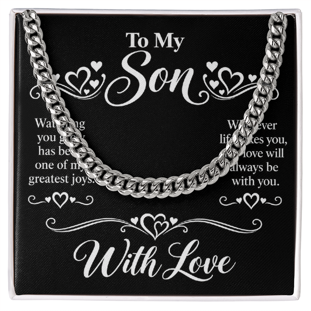Cuban Link Chain for Son