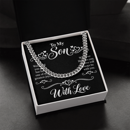 Cuban Link Chain for Son