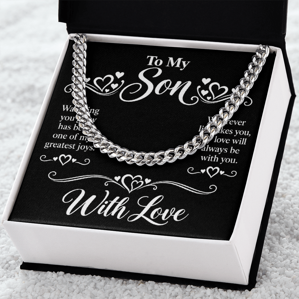 Cuban Link Chain for Son