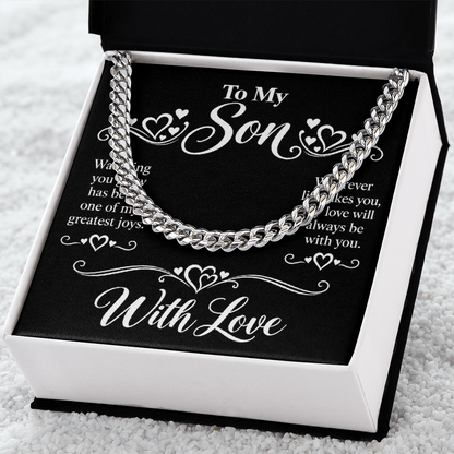 Cuban Link Chain for Son