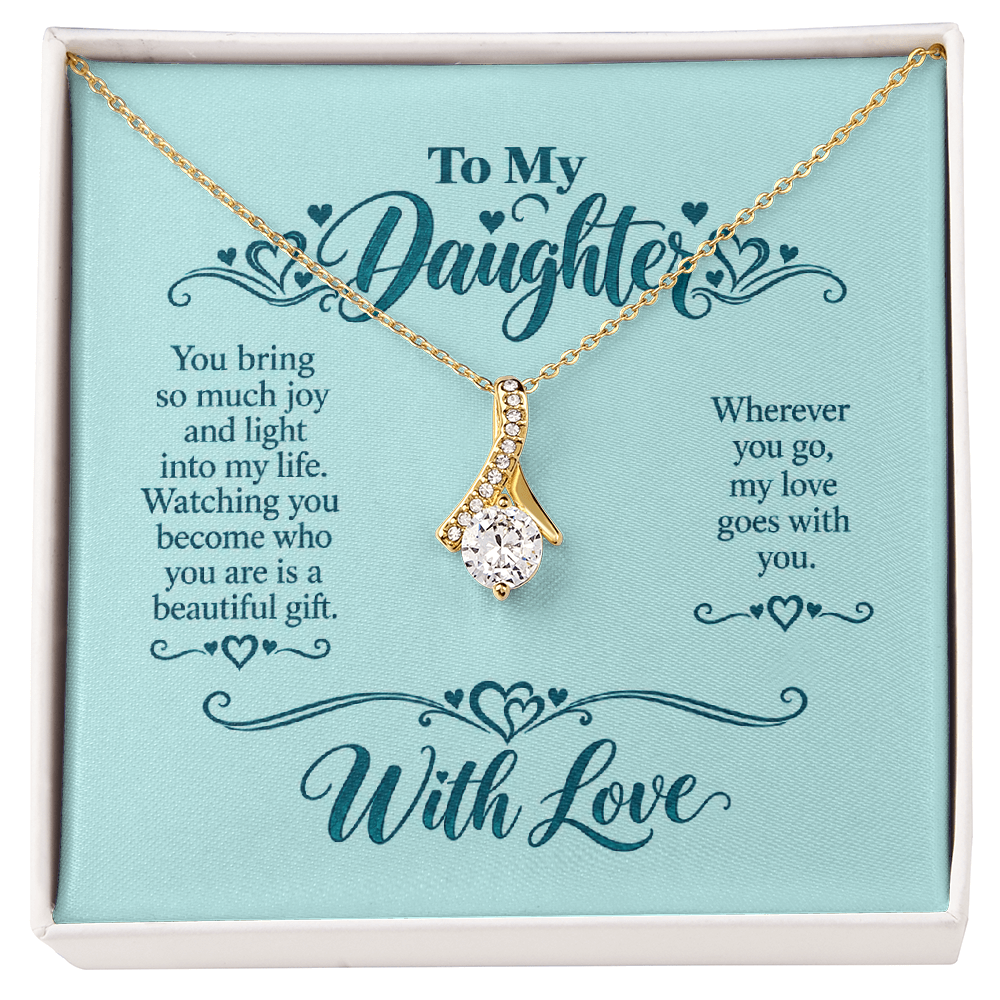 Alluring Beauty Necklace for Daughter