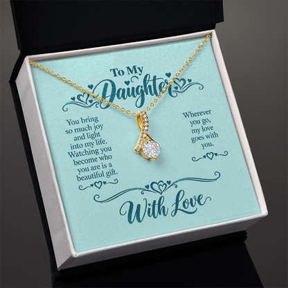 Alluring Beauty Necklace for Daughter