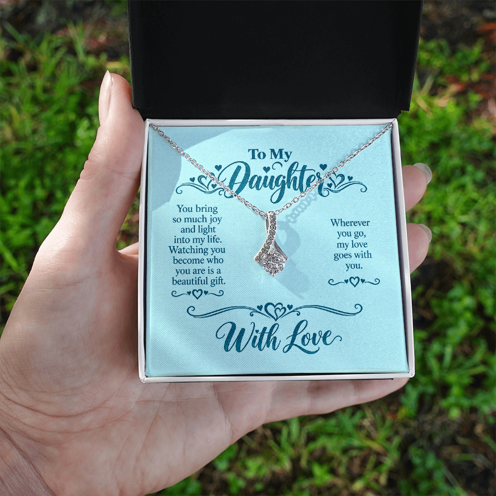 Alluring Beauty Necklace for Daughter