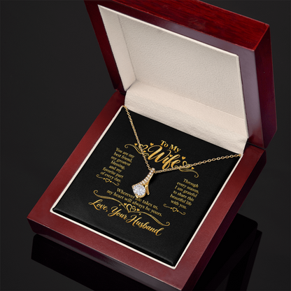 Alluring Beauty Necklace for Wife