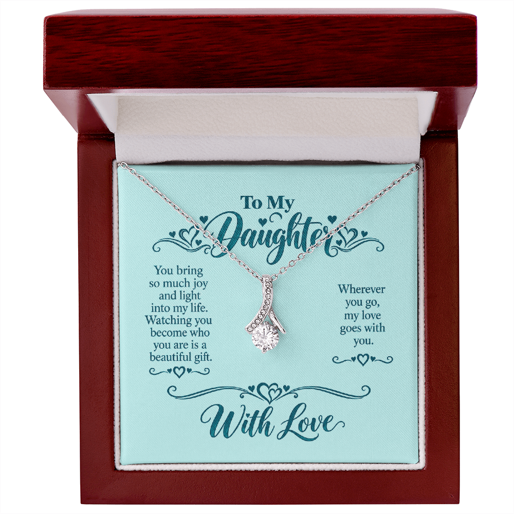 Alluring Beauty Necklace for Daughter