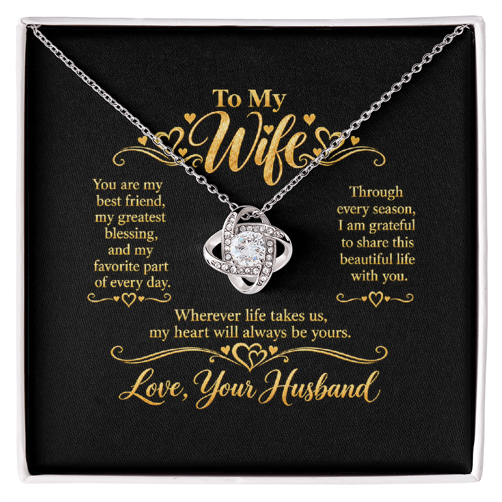 Love Knot Necklace for Wife