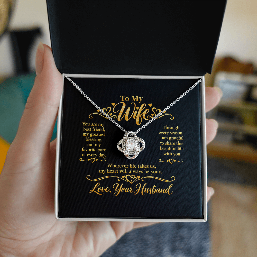 Love Knot Necklace for Wife
