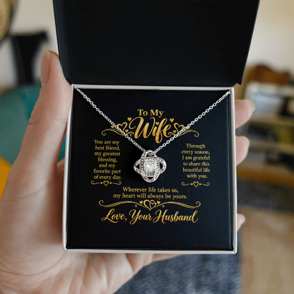 Love Knot Necklace for Wife