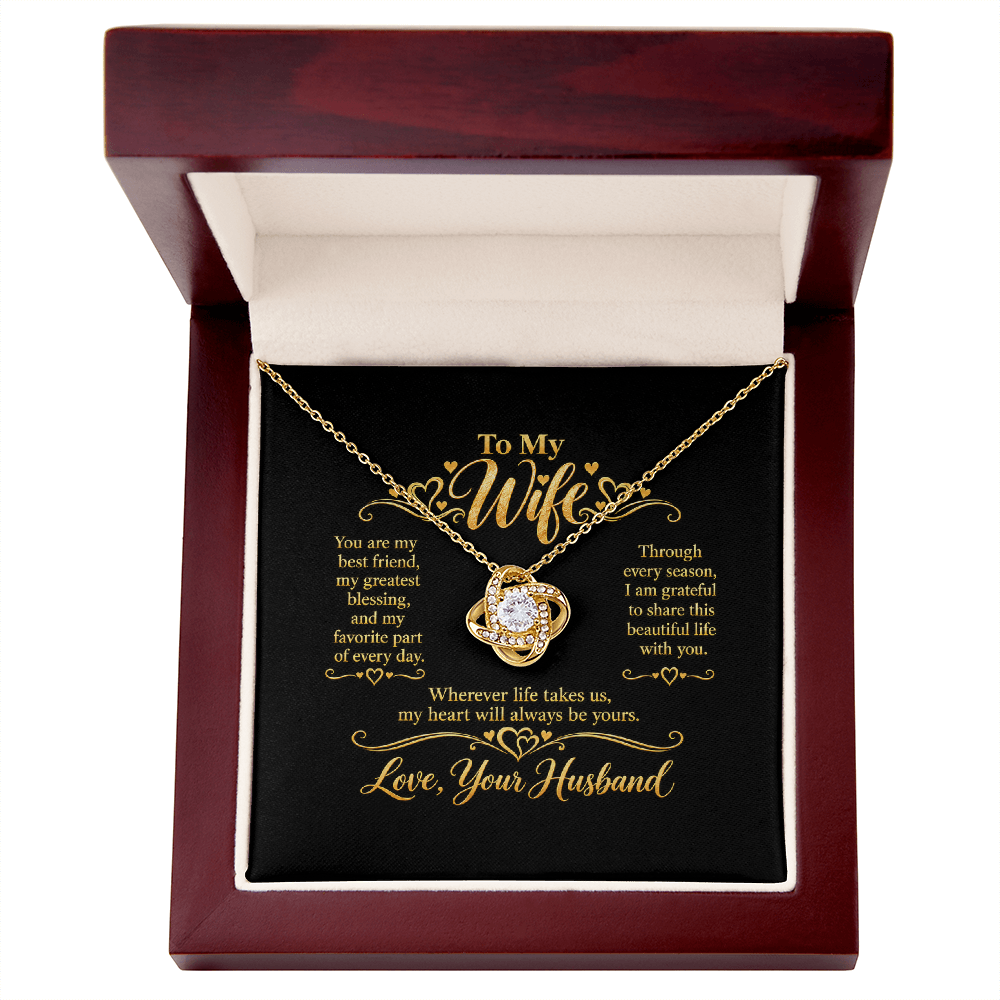 Love Knot Necklace for Wife