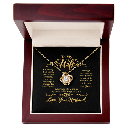 Love Knot Necklace for Wife