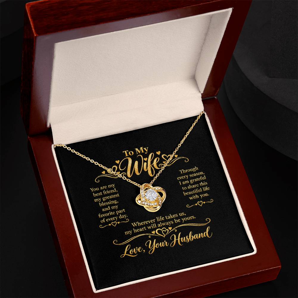 Love Knot Necklace for Wife