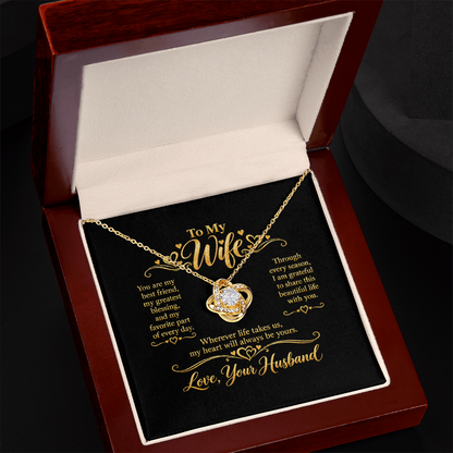 Love Knot Necklace for Wife