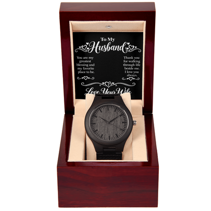 Wooden Watch for Husband