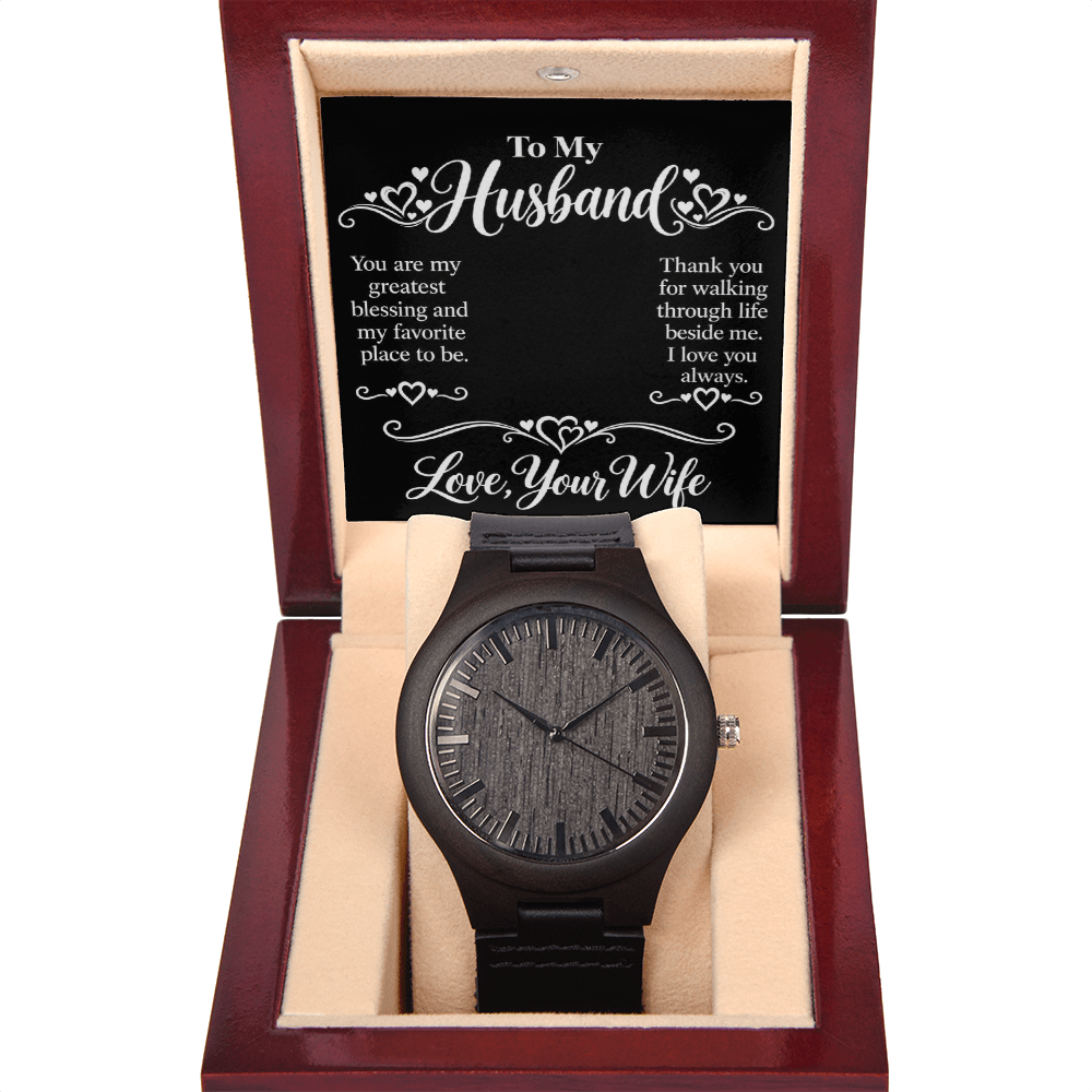 Wooden Watch for Husband