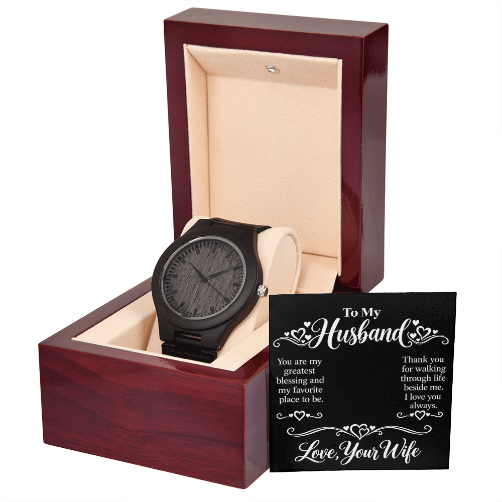 Wooden Watch for Husband