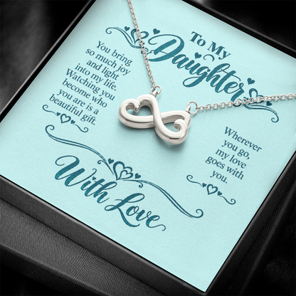 Endless Love Necklace for Daughter
