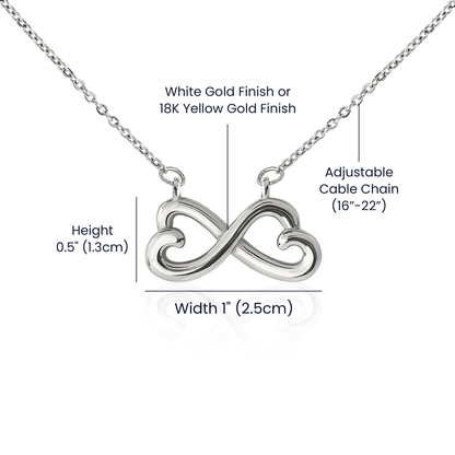 Endless Love Necklace for Daughter