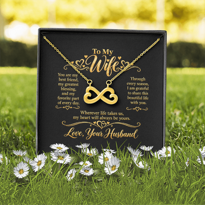 Endless Love Necklace for Wife