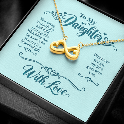 Endless Love Necklace for Daughter