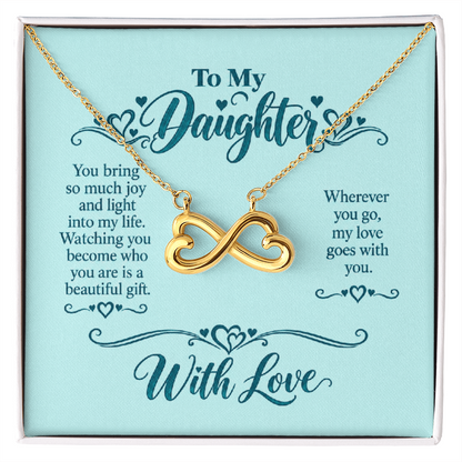 Endless Love Necklace for Daughter