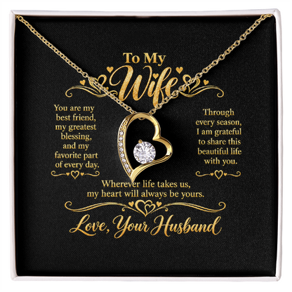 Forever Love Necklace for Wife