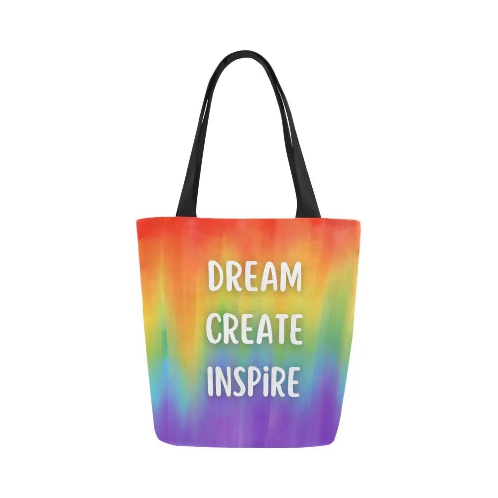Canvas Tote Bag - Dream, Create, Inspire - Piryoung Shop