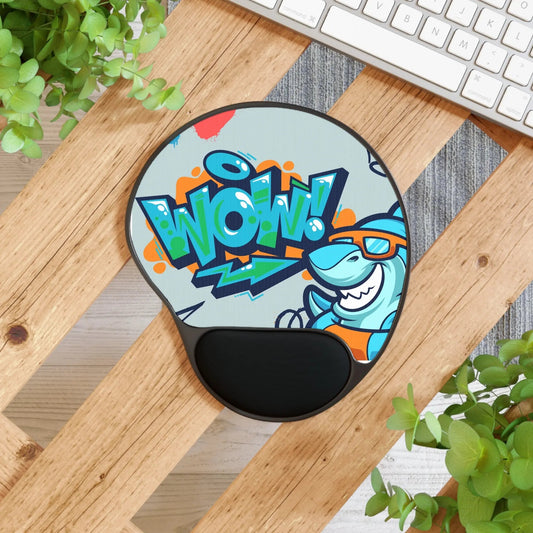 Ergonomics Customized Mouse Pad With Wrist Rest - Piryoung Shop