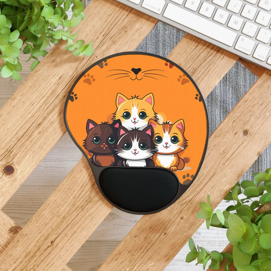 Ergonomics Customized Mouse Pad With Wrist Rest - Piryoung Shop