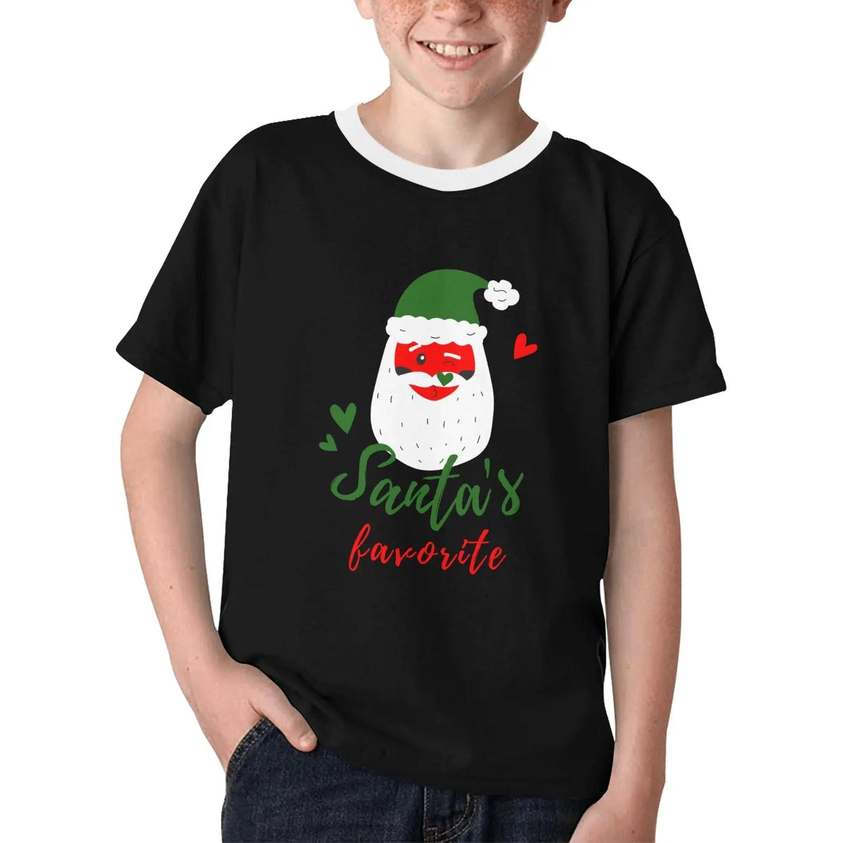 Kids T-shirt - Santa's Favorite - Piryoung Shop