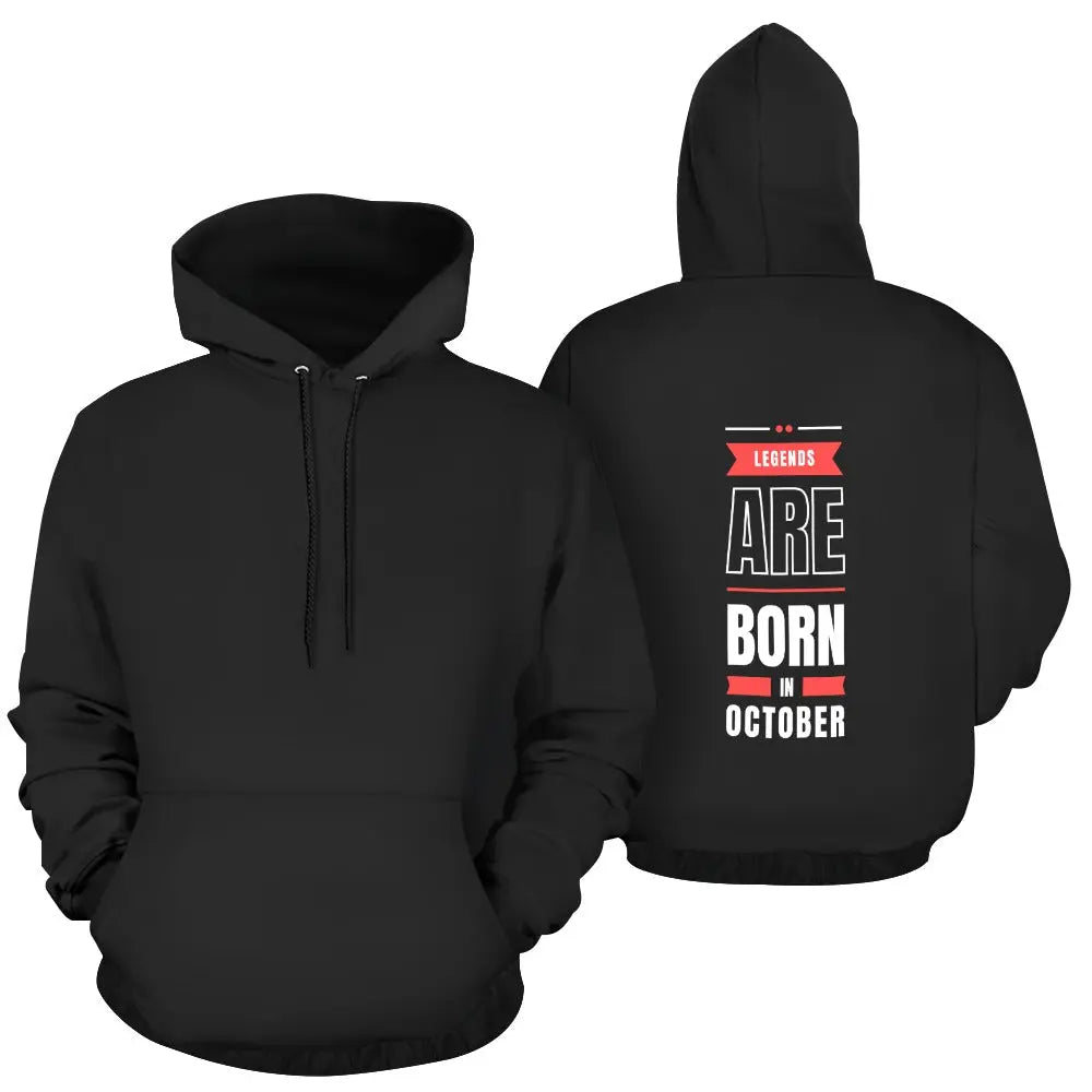 Men's Personalized Legend Monthly Hoodies - Piryoung Shop
