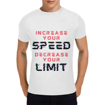 Men's T-shirt Gym Tee - Increase your Speed - Piryoung Shop
