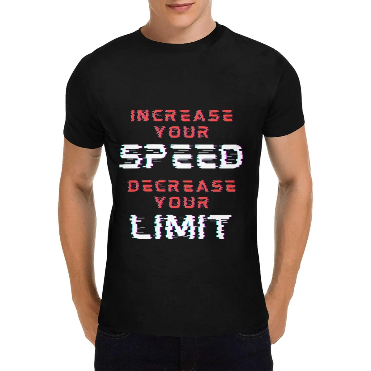 Men's T-shirt Gym Tee - Increase your Speed - Piryoung Shop