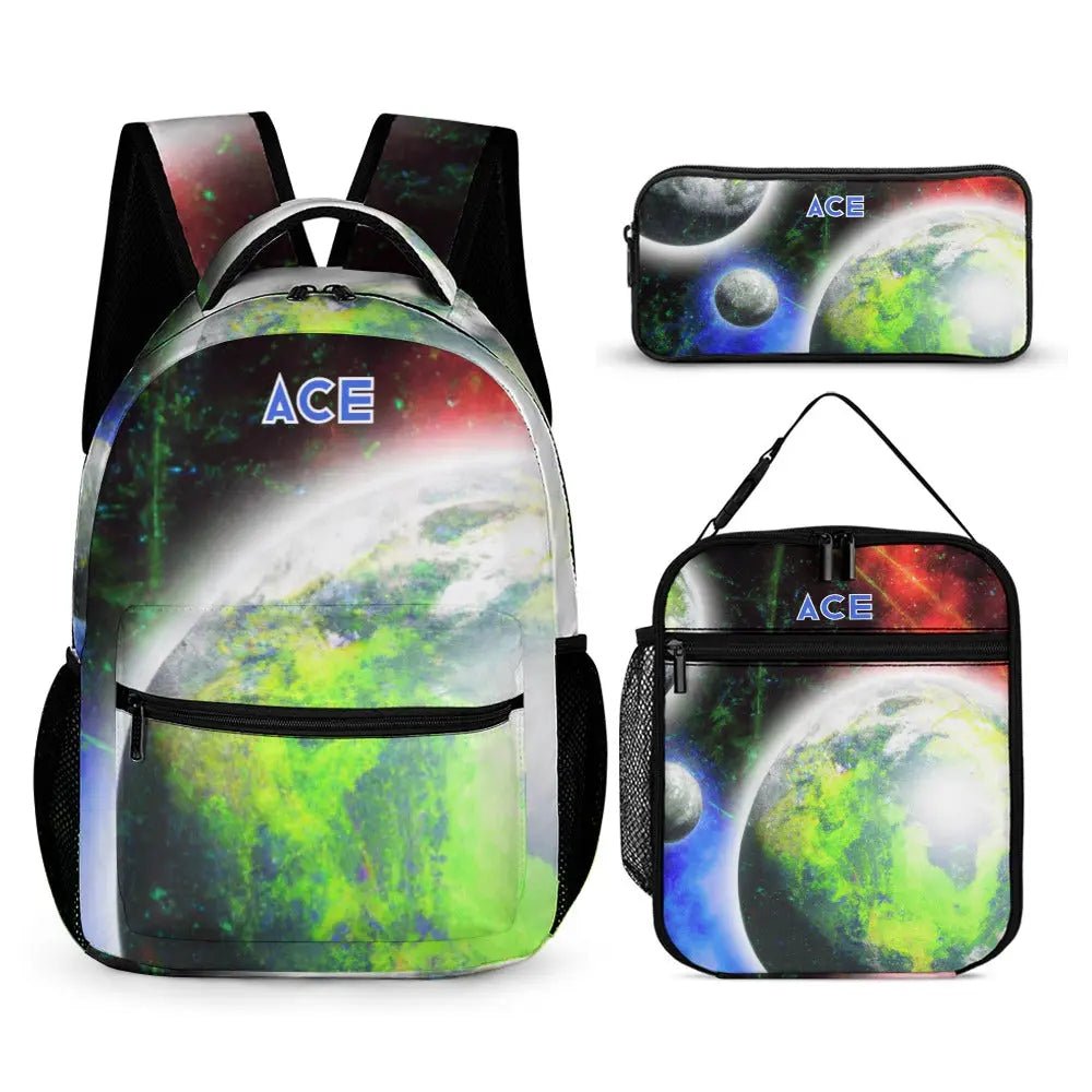 Personalized Backpack - Three Piece Set Combination - Piryoung Shop