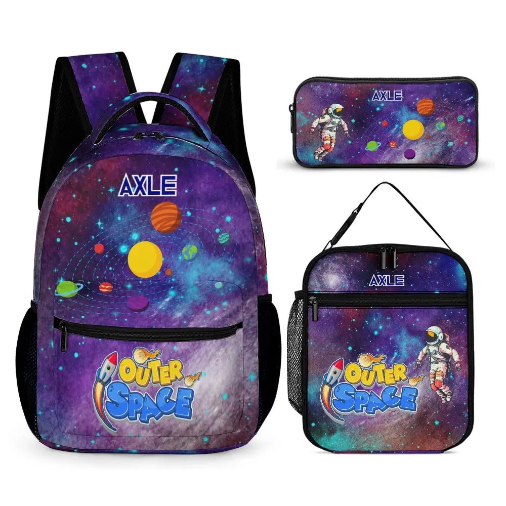 Personalized Backpack - Three Piece Set Combination - Piryoung Shop