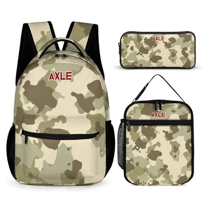 Personalized Backpack - Three Piece Set Combination - Piryoung Shop