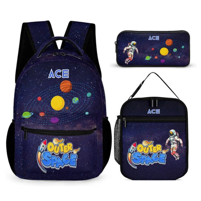 Personalized Backpack - Three Piece Set Combination - Piryoung Shop