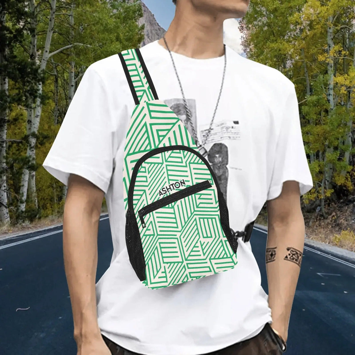 Personalized Chest Bag - Piryoung Shop