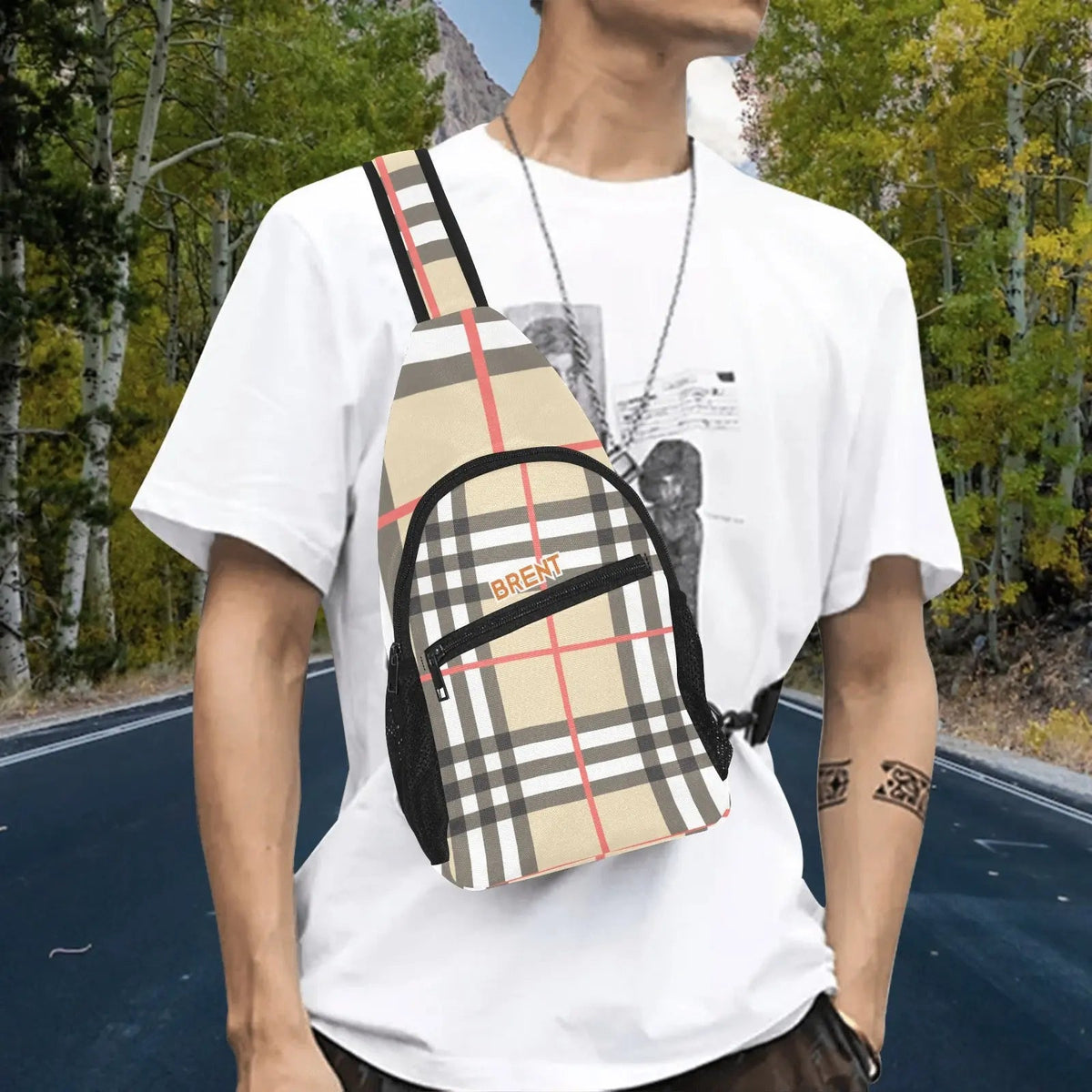 Personalized Chest Bag - Piryoung Shop