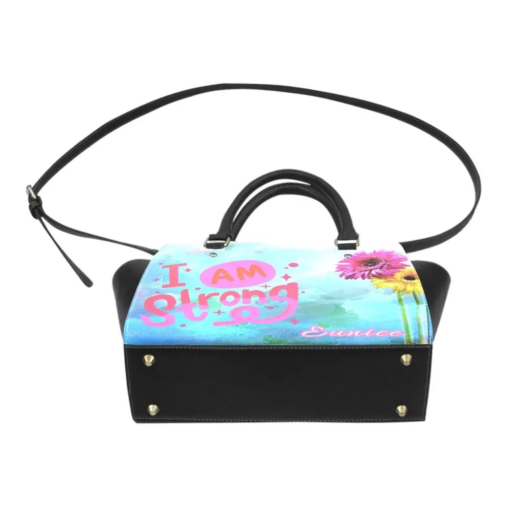 Personalized Classic Shoulder Handbag - I AM Strong - Piryoung Shop