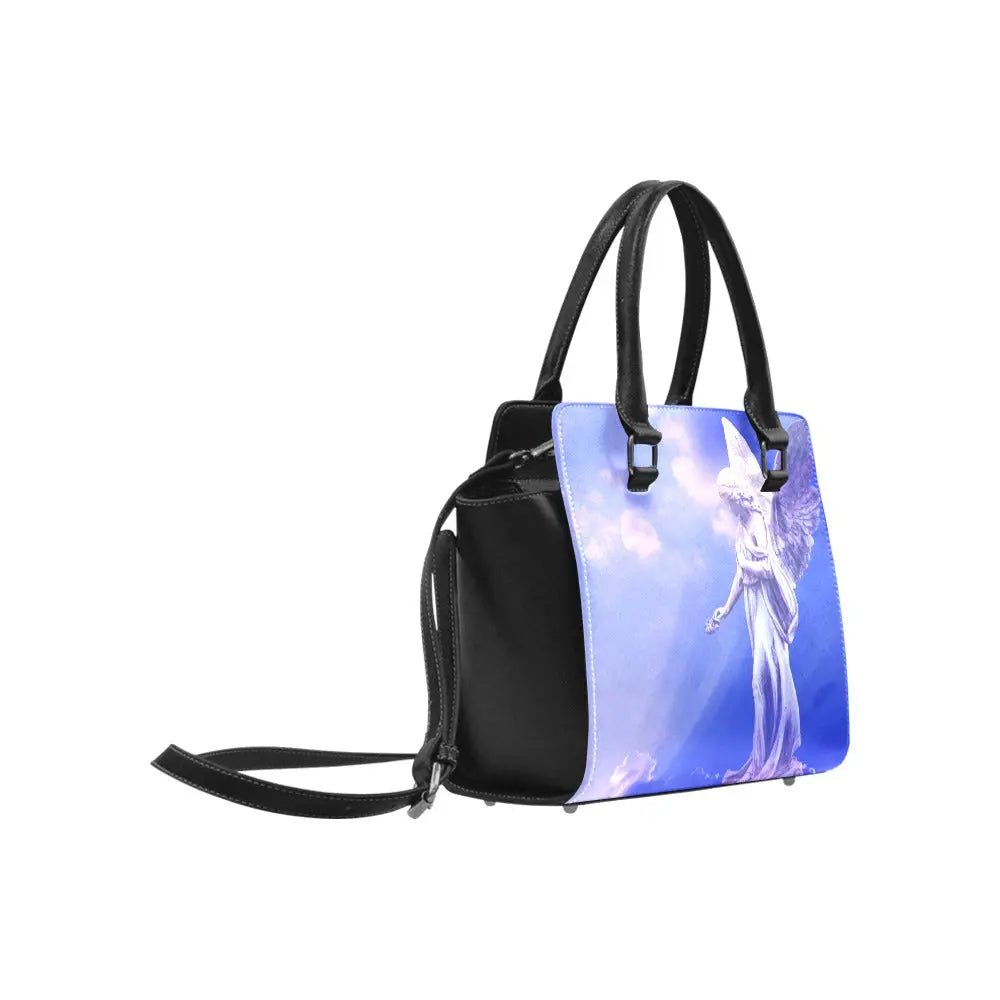 Personalized Classic Shoulder Handbag - Psalm 16:1 - Piryoung Shop
