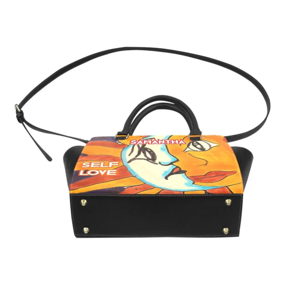 Personalized Classic Shoulder Handbag - Self Love - Piryoung Shop