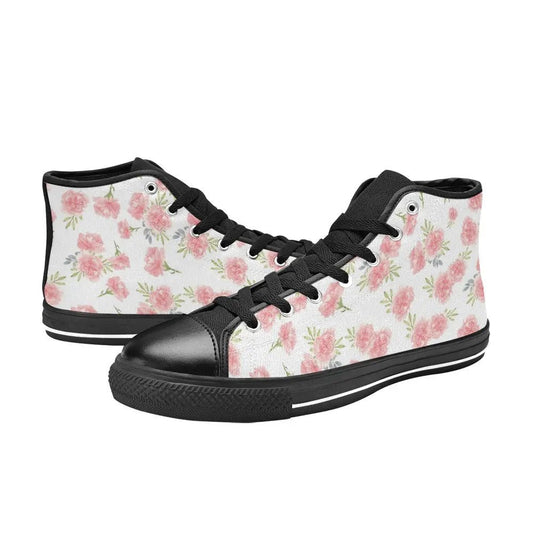 Personalized High Top Canvas Women's Shoes - Piryoung Shop