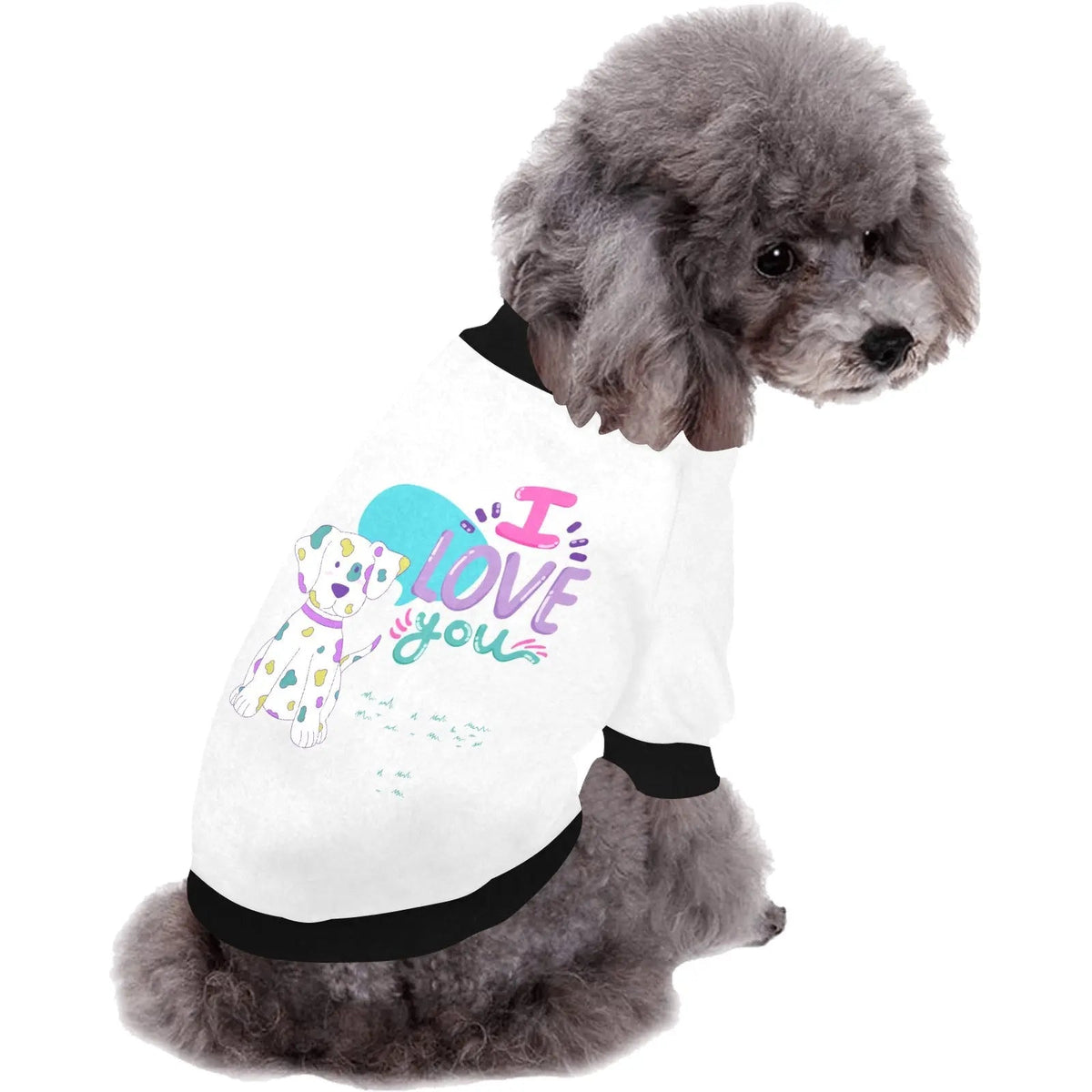 Personalized Pet Dog Round Neck Shirt - Piryoung Shop