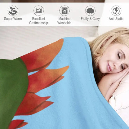 Personalized Ultra - Soft Flannel Blanket Multiple Sizes - Piryoung Shop