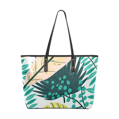 PU Leather Tote Bag - Personalized with Cool & Stylish Design - Piryoung Shop